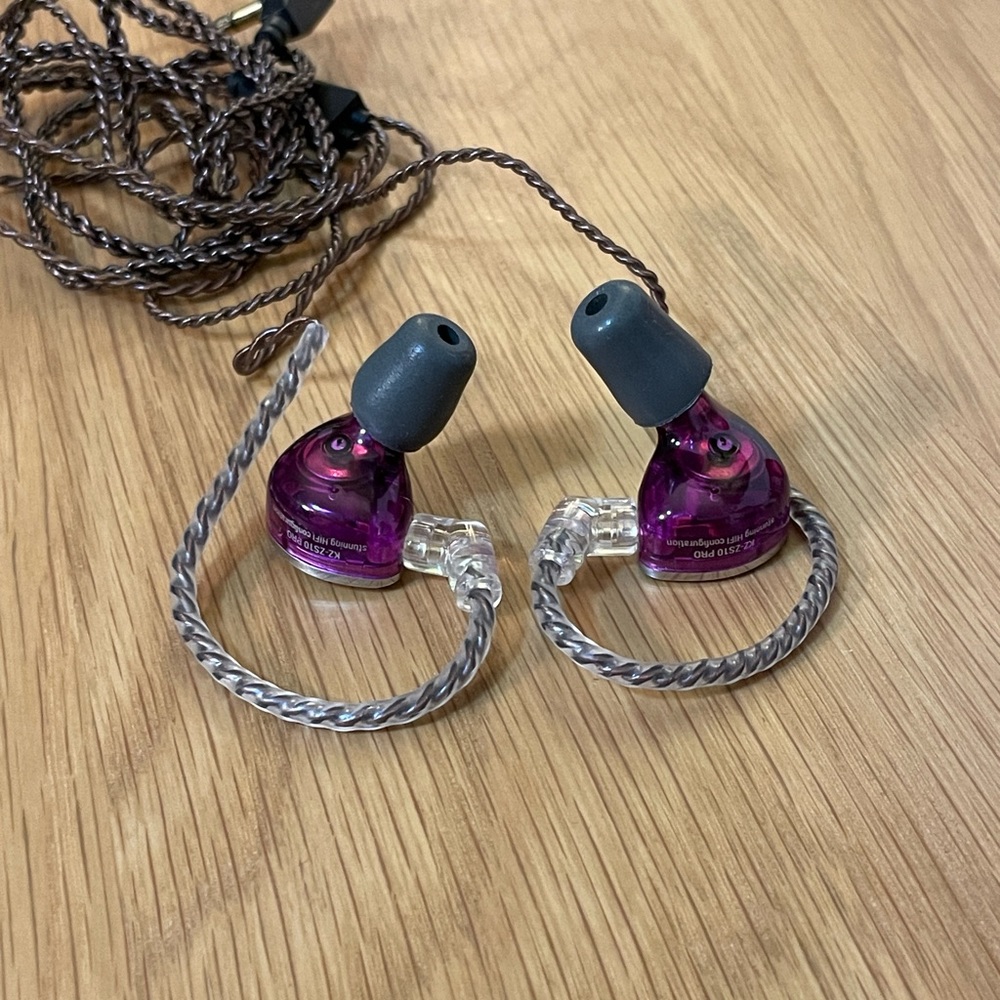 In-ear monitors purchased on Amazon